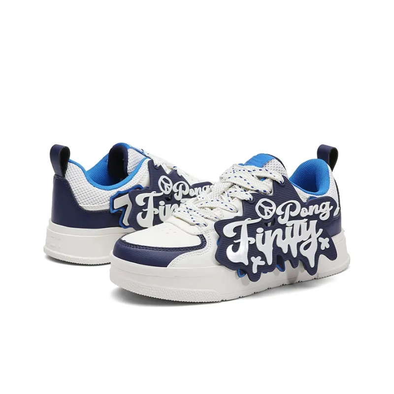 PONGFINITY Low-Top Skateboard Shoes Unisex Ecru-30