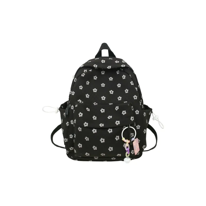 NIGEER Nylon Backpack Regular Women's Black/White/Green/Blue/Pink-17
