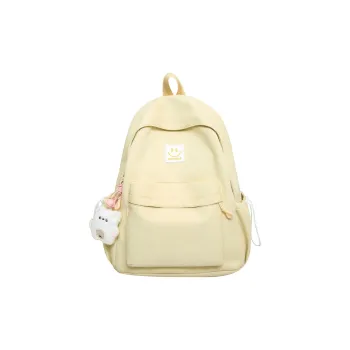 Barang Bear Nylon Backpack Regular Unisex White/Black/Pink/Yellow/Green