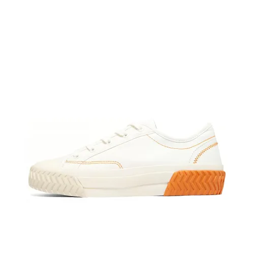Skechers Street Trax Hi 'white Orange' Women's