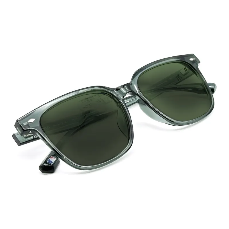 MLB TR/Memory Plastic Square Sunglasses Unisex-3