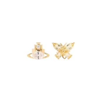 Vivienne Westwood Reina Orb-plaque Earrings