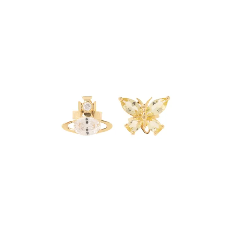 Vivienne Westwood Reina Orb-plaque Earrings-0
