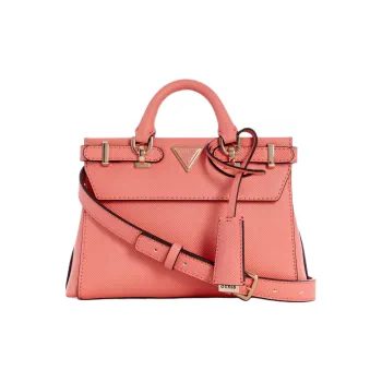 GUESS Imitation Levante Leather Shoulder Bag Crossbody Bag Handbag Mini Women's Pink