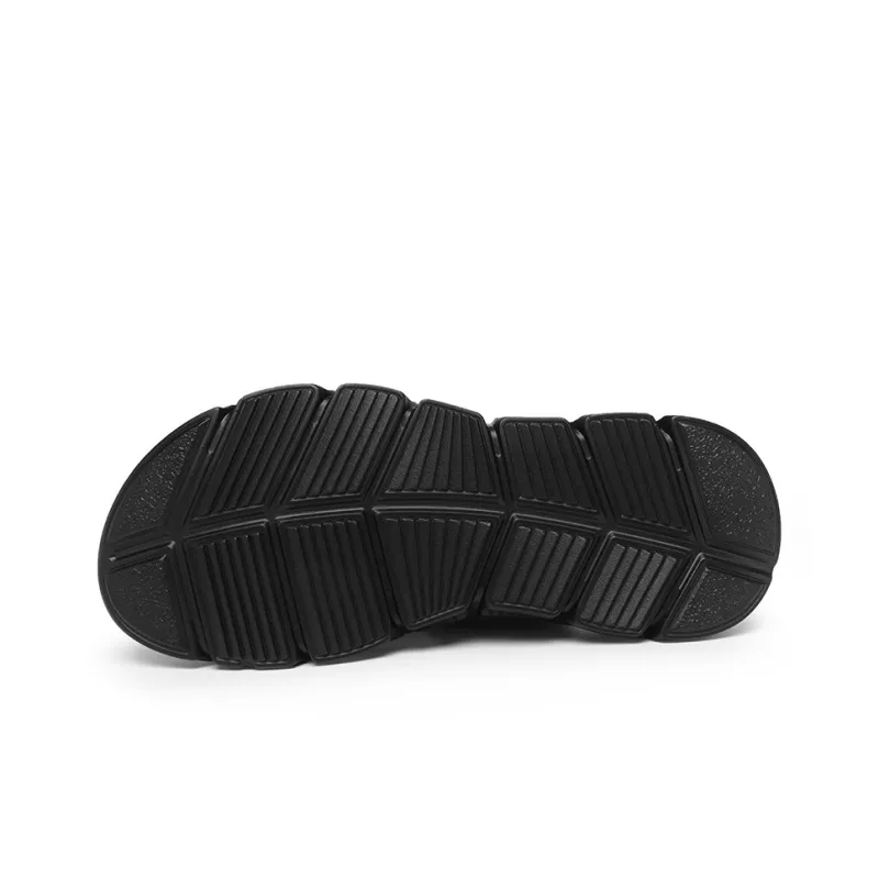 G.N.SHIJIA Beach Sandals Men Black/Brown-4