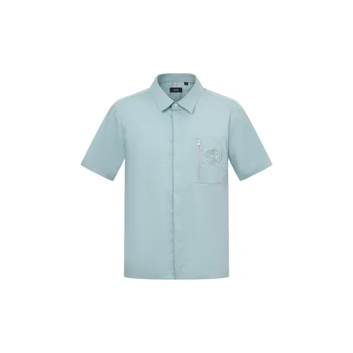 RARE Shirts Men Blue