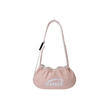 Emis Nylon Shoulder Bag Crossbody Bag Women's Pink
