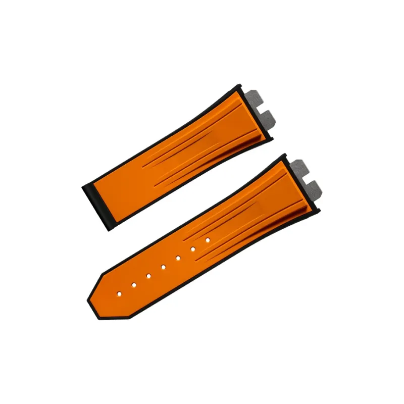 VAGENARI Rubber Strap Compatibility Ope BigBang Fusion 45mm One-Button Detachable 411.414 Watch Band Unisex-6