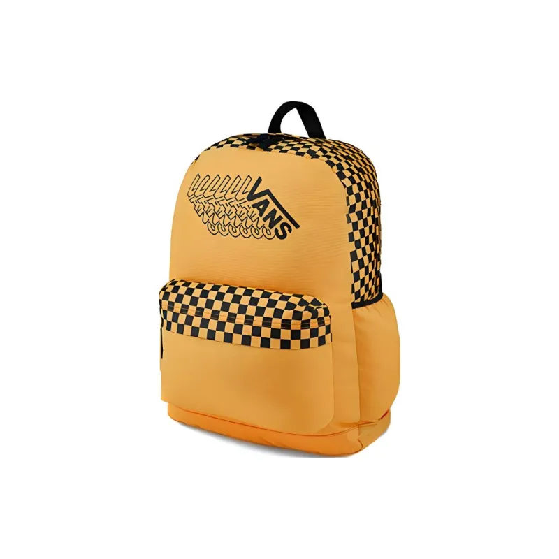 Vans Nylon Fabric Backpack Regular Unisex Orange-2