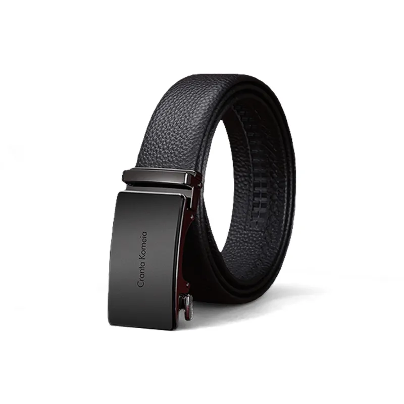 Cranta Komeia Top Grain Cow Leather Belts Men's 5cm-0