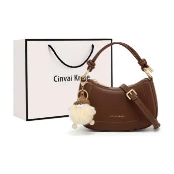 Simvay Clos Cow Leather Patchwork Synthetic Leather Crossbody Bag Handbag Shoulder Bag Small Size Women's Black/Coffee