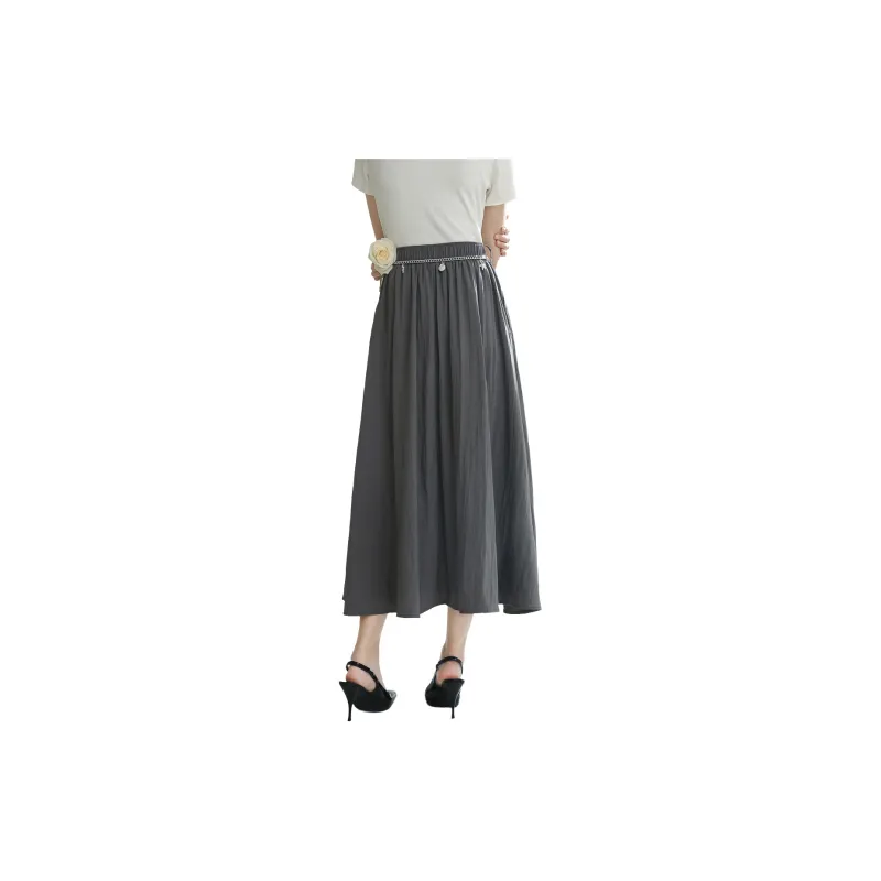 SMEN Casual Long Skirts Women's-1
