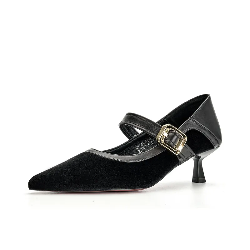 EBLAN High Heels Women's Black-1