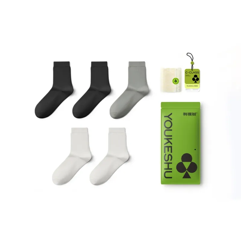 YOUKESHU Men Mid Calf Socks-8
