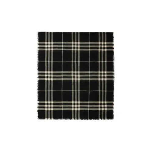 Burberry Check Wool Scarf