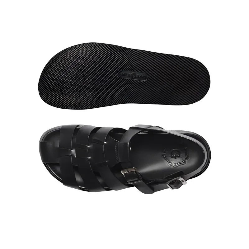 GRENSON Quincy Roman Sandals Men's Black-3