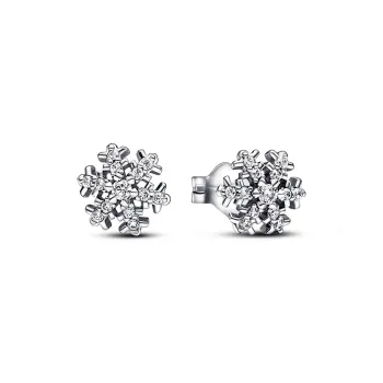 Pandora 925 Sterling Silver Stud Earrings Women's