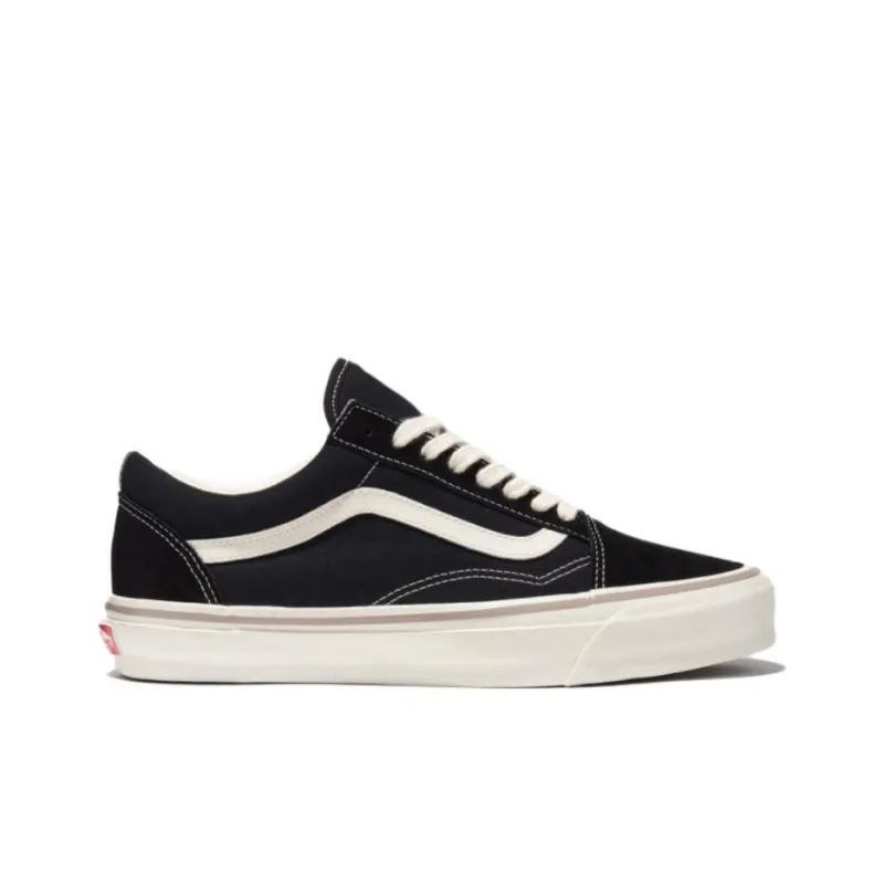 Vans Old Skool Slip Resistant Low Top Canvas Shoes Unisex Black-1