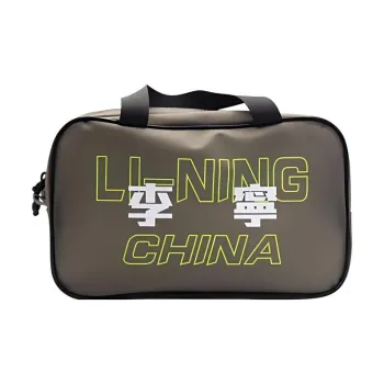 LiNing TPU Handbag Toiletry Bag Regular Unisex Brown