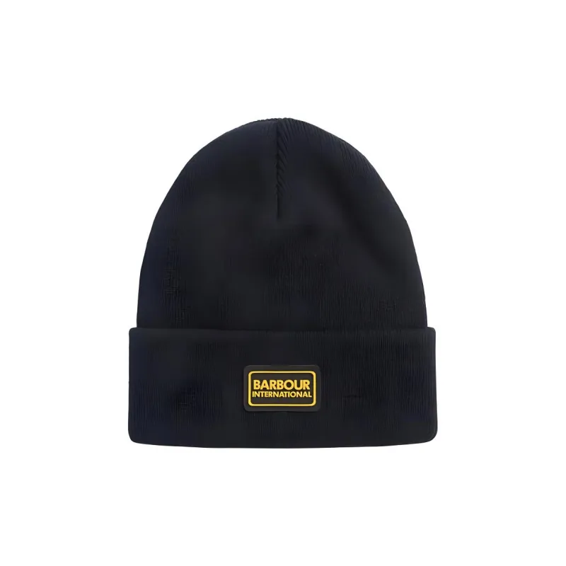 BARBOUR Logo Patch Beanie-0