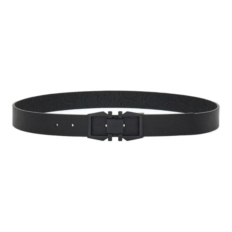 Ferragamo Reversible Gancini Leather Belt-0