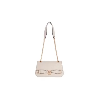 GUESS Faux Leather Crossbody Bag, Shoulder Bag Women's Beige