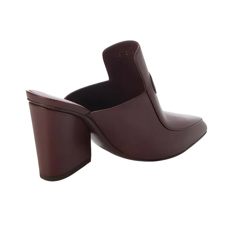 FERRAGAMO Wrap toe Slippers Women's Brown-4