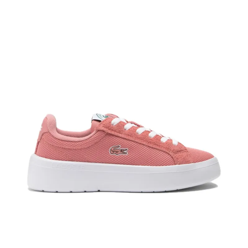 LACOSTE Carnaby Low Top Skateboard Shoes Women's Pink-1