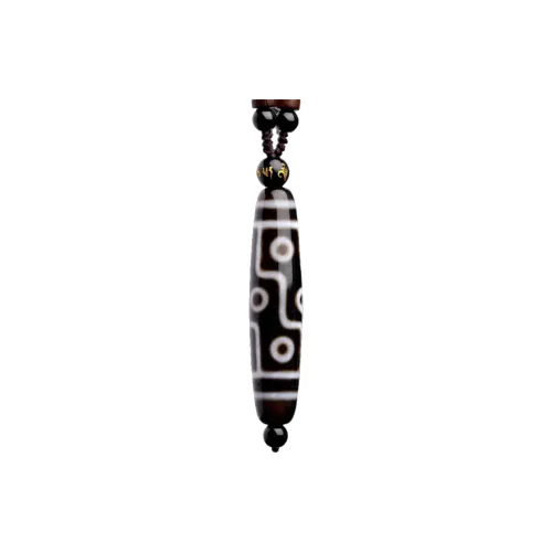 Jing Ruyu Agate Jade Pendant Necklace Unisex
