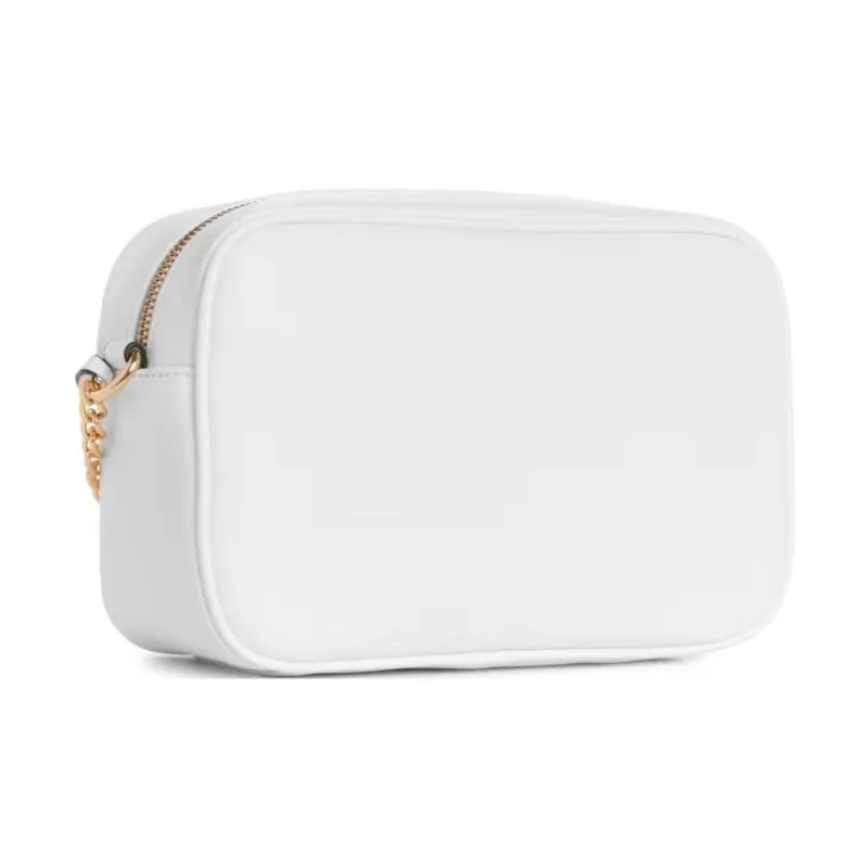 GUESS Faux Leather Camera Bags Crossbody Bag Shoulder Bag Women's White-1