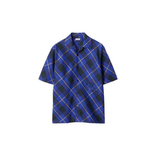 Burberry Equestrian Knight Checked Shirt