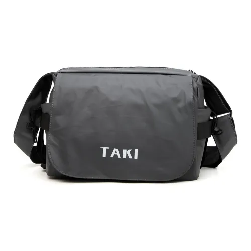 TAKI PU Cycling Bag Crossbody Bag Shoulder Bag Regular Women's Black/Gray/Blue/Green