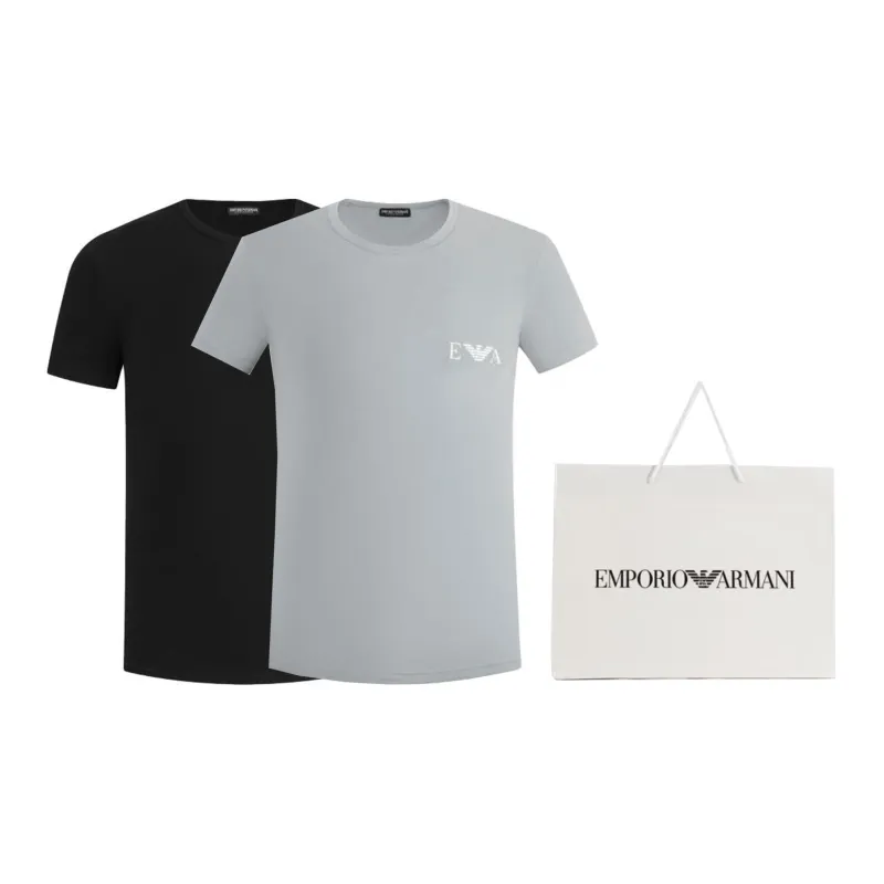 EMPORIO ARMANI EA SS24 T Shirt Men's 2 Pack-5