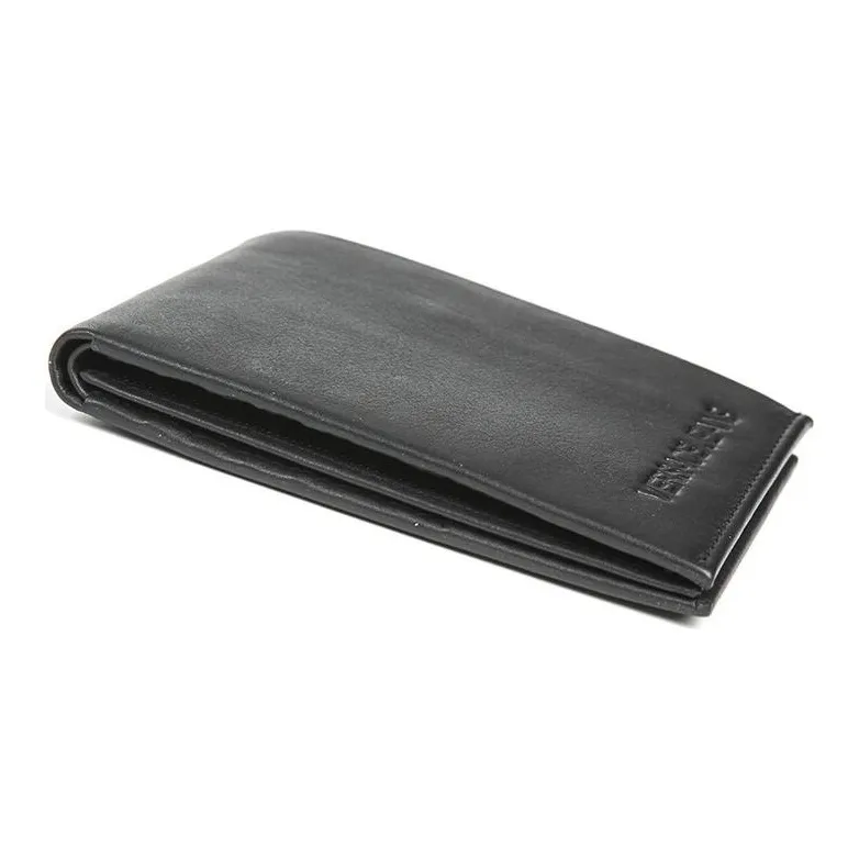 VERSACE JEANS COUTURE Calfskin Card Holder Wallet Men's Black-3