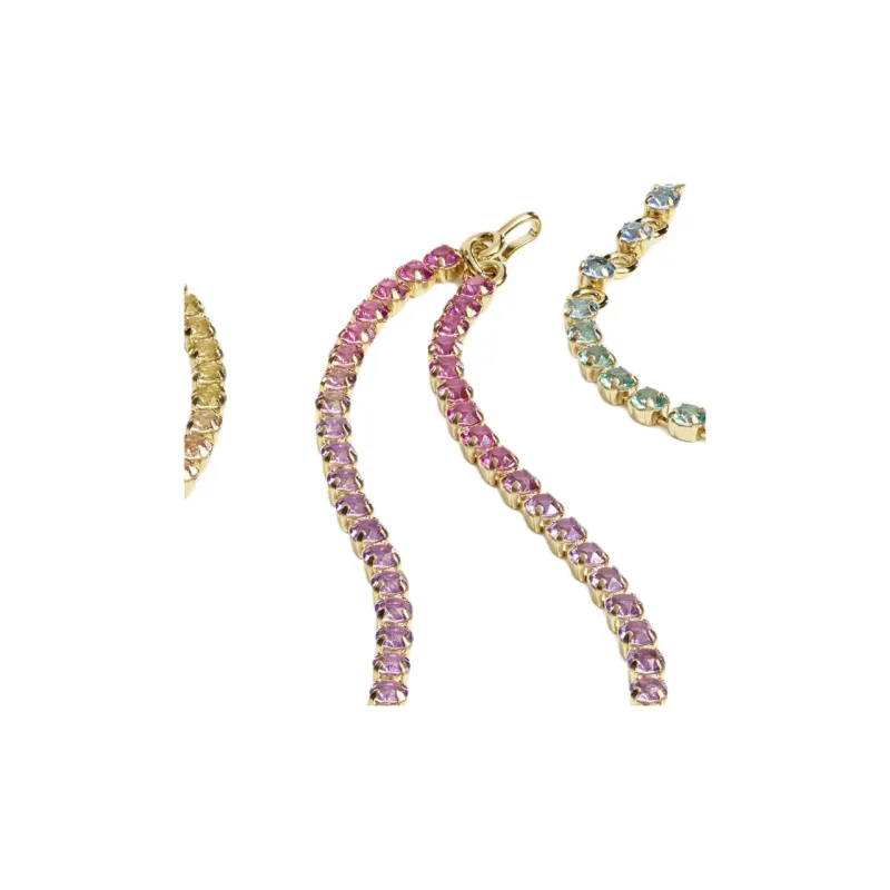 CHANEL Multicolor Design Metal Waist Chains Women's Gold-1