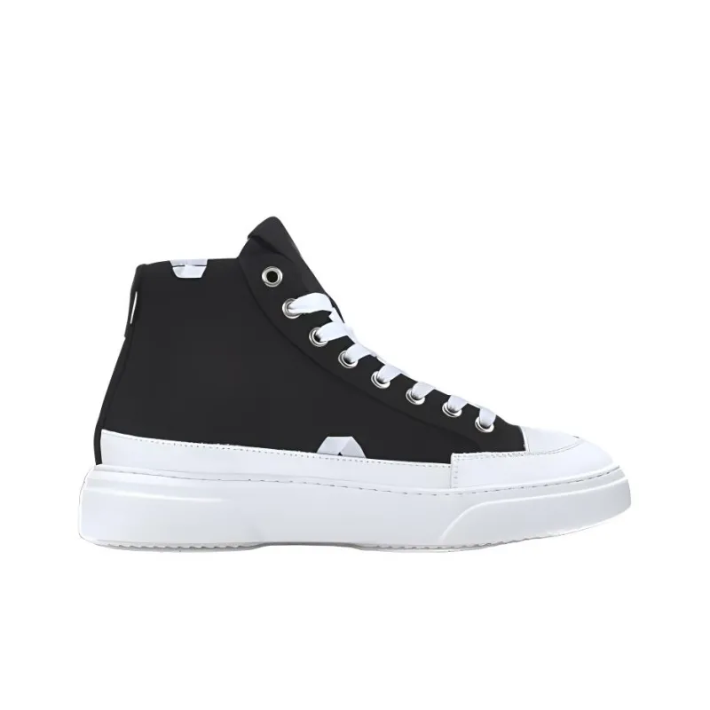 Inuikii Le Canvas Shoes Men's Black-1