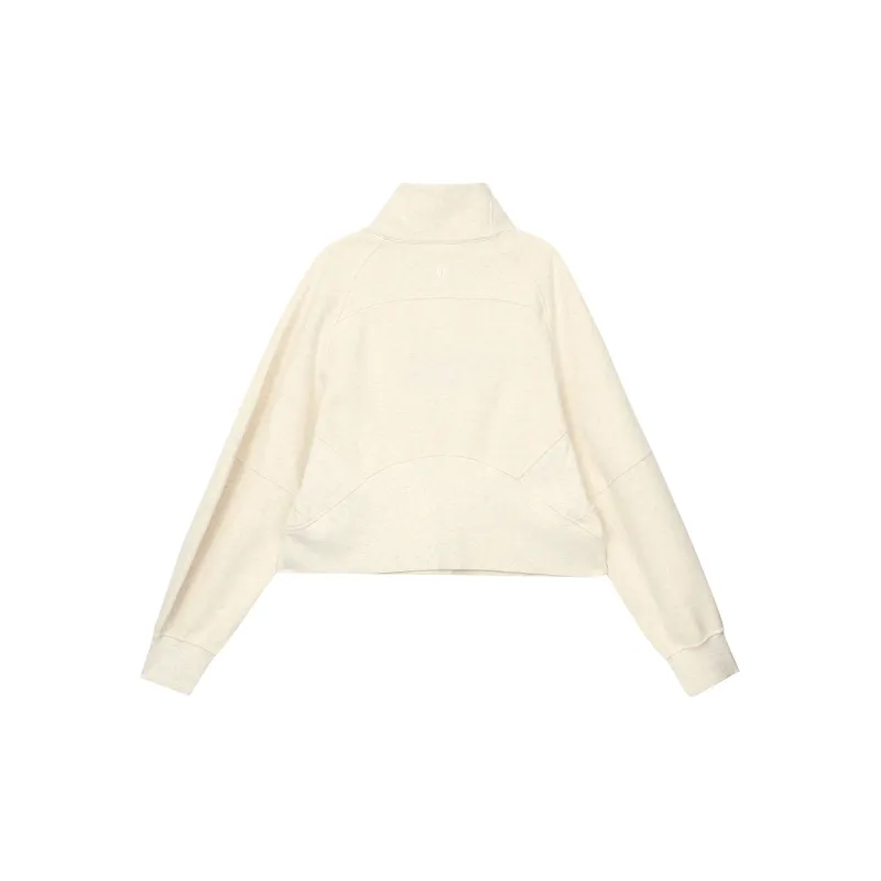 Lululemon Scuba Series Sweatshirt Women's Mixed Ivory White/Gold-1
