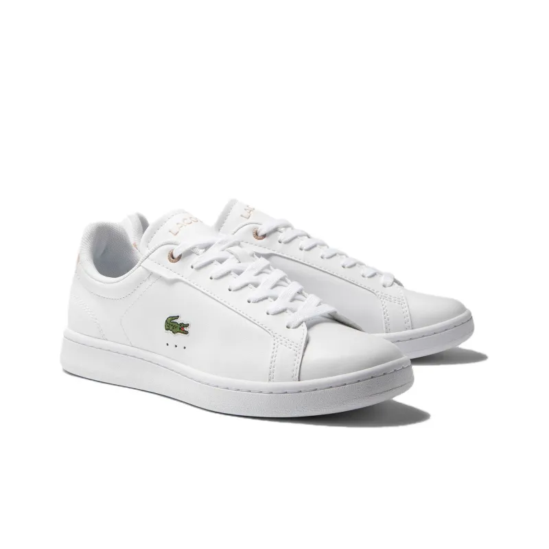 LACOSTE Carnaby Low Top Skateboard Shoes Women's White-1