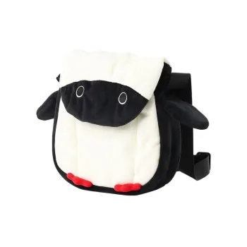CHUMS Polyester Clutch Bag Over The Shoulder Mini Women's Black White