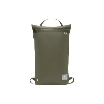 Nike Fabric Gym Bag Backpack Unisex Khaki Green