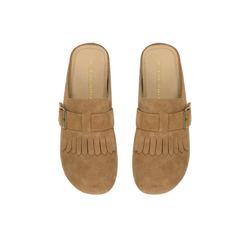 SATURDAY MODE Wrap-toe Slippers Women's-3
