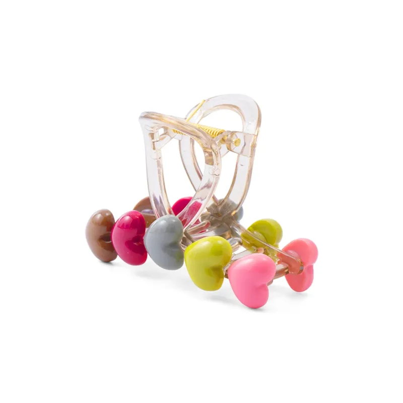 ZANC Acrylic Hair Clips Women's Multiple Colors-10