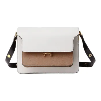 MARNI Trunk Cow Leather Trunk Bag, Shoulder Bag Women's