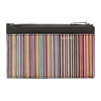 Paul Smith Logo Detailed Zipped Cardholder
