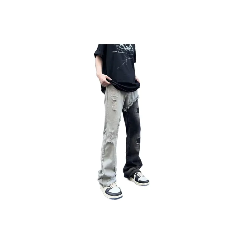 JUFU Jeans Women's Black/White-2