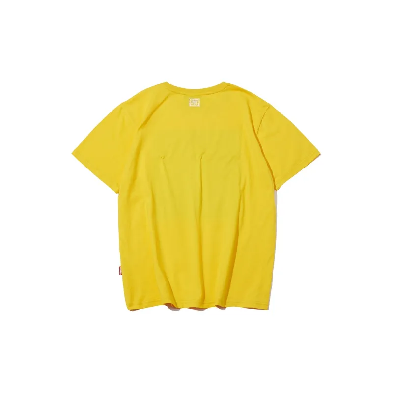 Vision Street Wear T Shirt Unisex Yellow-1