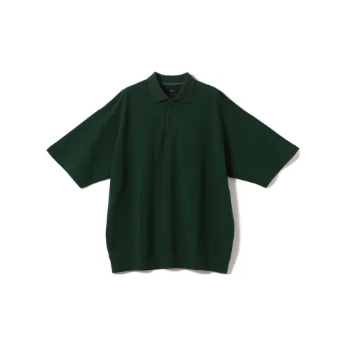 Beams Polo Shirts Men Green