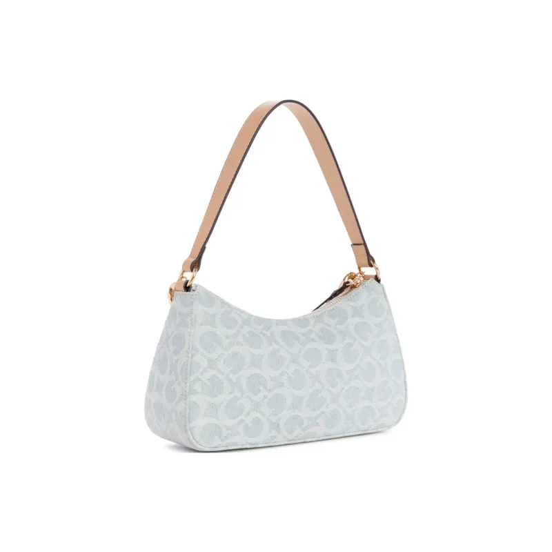 GUESS Denim Handbag, Shoulder Bag Regular Women's Blue-1