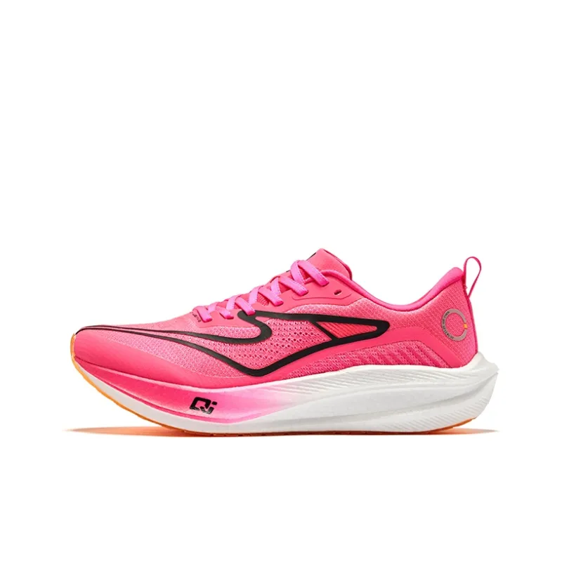 Erke Dust 3.0 Anti-Slip And Wear-Resistant Cushioning Rebound Low-Top Running Shoes Men's Dragon Fruit Red-0