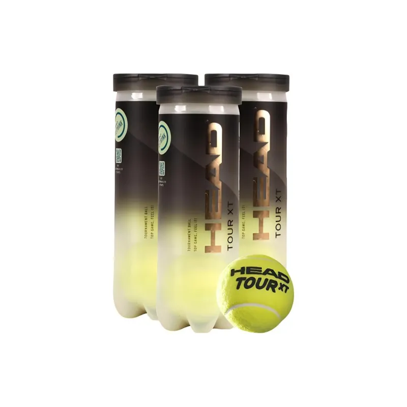 HEAD TOUR XT Tennis Balls Nylon, Wool Match Ball Competition-2